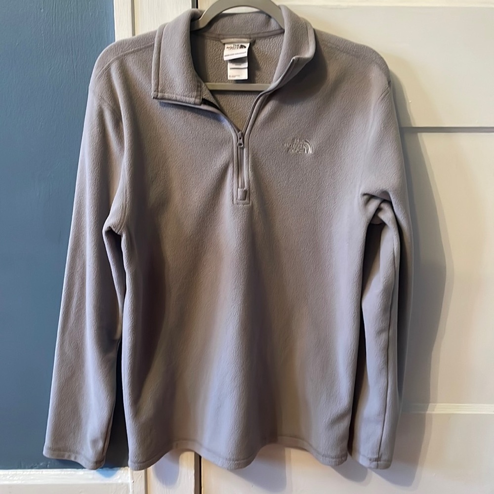 THE NORTH FACE Men’s Gray Quarterzip